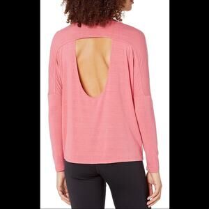 SKECHERS PERFORMANCE Women’s 3/4 Long Sleeve Backless Workout Tee Shirt XS